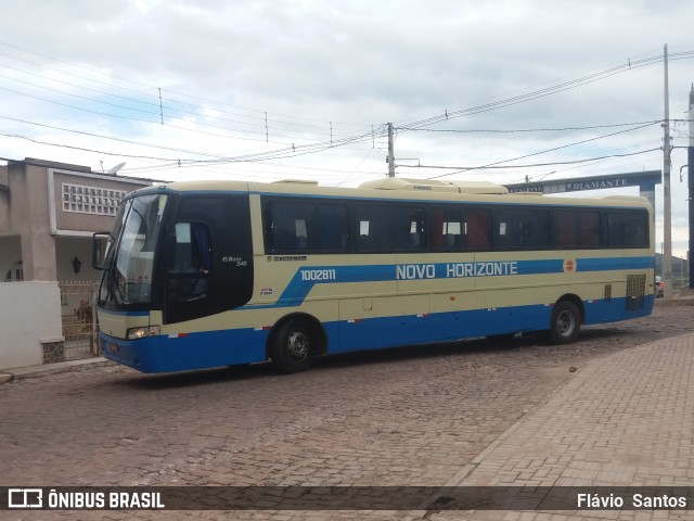 Viação Novo Horizonte 1002811 na cidade de Barra da Estiva, Bahia, Brasil, por Flávio  Santos. Número da foto: #6676453.