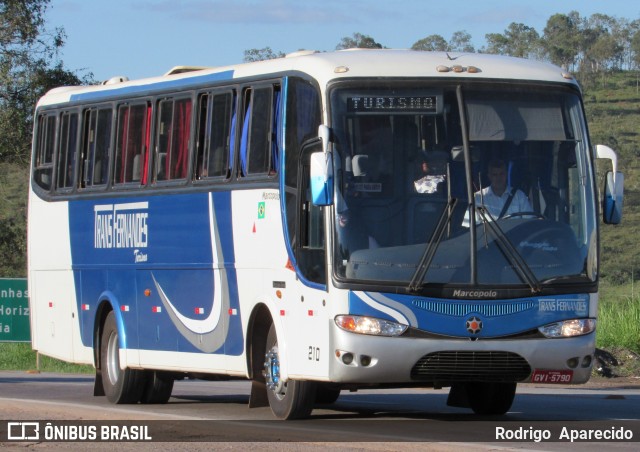 Trans Fernandes 5790 na cidade de Conselheiro Lafaiete, Minas Gerais, Brasil, por Rodrigo  Aparecido. ID da foto: 6678708.