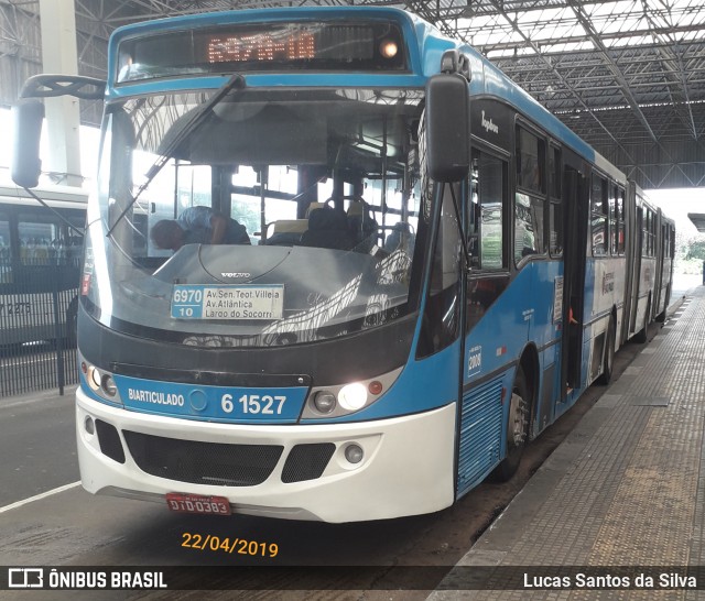 Viação Cidade Dutra 6 1527 na cidade de São Paulo, São Paulo, Brasil, por Lucas Santos da Silva. ID da foto: 6677371.