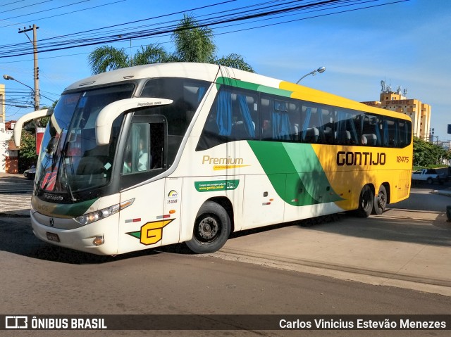 Empresa Gontijo de Transportes 18475 na cidade de Presidente Prudente, São Paulo, Brasil, por Carlos Vinicius Estevão Menezes. ID da foto: 6679200.