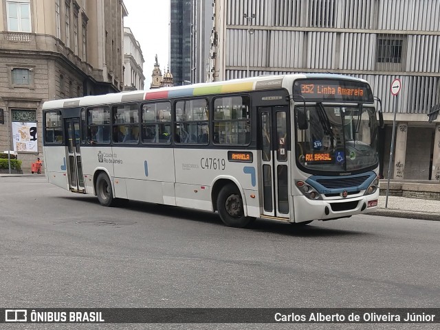 Viação Redentor C47619 na cidade de Rio de Janeiro, Rio de Janeiro, Brasil, por Carlos Alberto de Oliveira Júnior. ID da foto: 6678525.