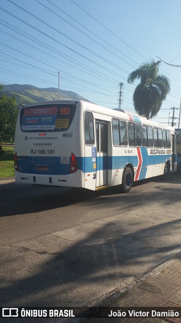 Viação Nossa Senhora da Penha RJ 188.181 na cidade de Nova Iguaçu, Rio de Janeiro, Brasil, por João Victor Damião. ID da foto: 6677783.