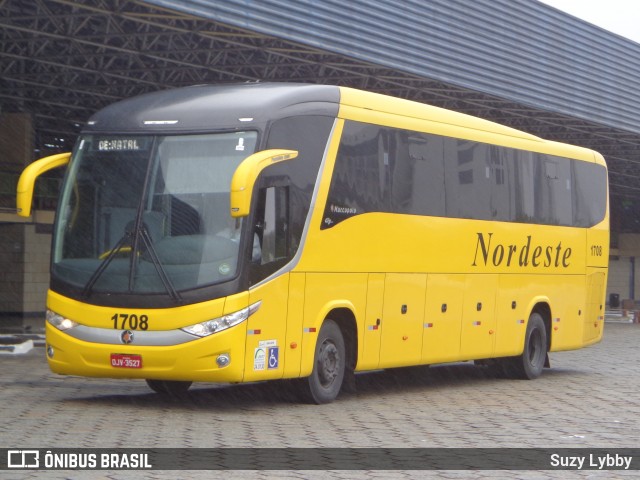 Viação Nordeste 1708 na cidade de Campina Grande, Paraíba, Brasil, por Suzy Lybby. Número da foto: #6681300.