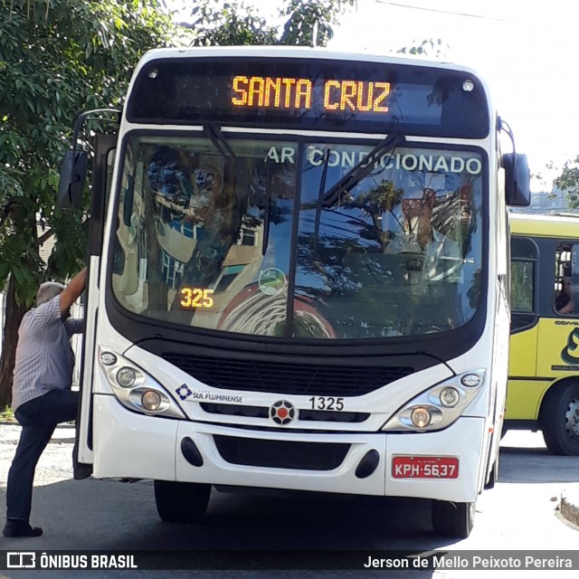 Viação Sul Fluminense 1325 na cidade de Volta Redonda, Rio de Janeiro, Brasil, por Jerson de Mello Peixoto Pereira. Número da foto: #6680011.