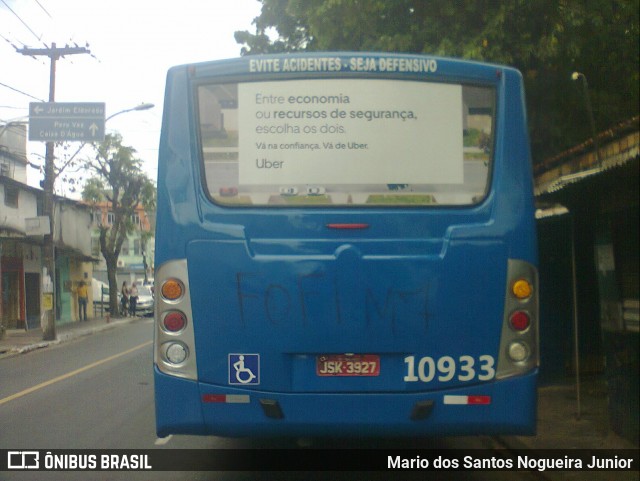 Concessionária Salvador Norte - CSN Transportes 10933 na cidade de Salvador, Bahia, Brasil, por Mario dos Santos Nogueira Junior. ID da foto: 6681003.