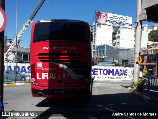 Lirabus 12141 na cidade de São Bernardo do Campo, São Paulo, Brasil, por Andre Santos de Moraes. Número da foto: #6679435.