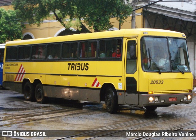 Viação Itapemirim 20533 na cidade de Rio de Janeiro, Rio de Janeiro, Brasil, por Márcio Douglas Ribeiro Venino. ID da foto: 6681954.