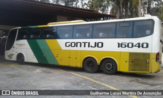 Empresa Gontijo de Transportes 16040 na cidade de Camanducaia, Minas Gerais, Brasil, por Guilherme Lucas Martins De Assunção. Número da foto: #6680641.