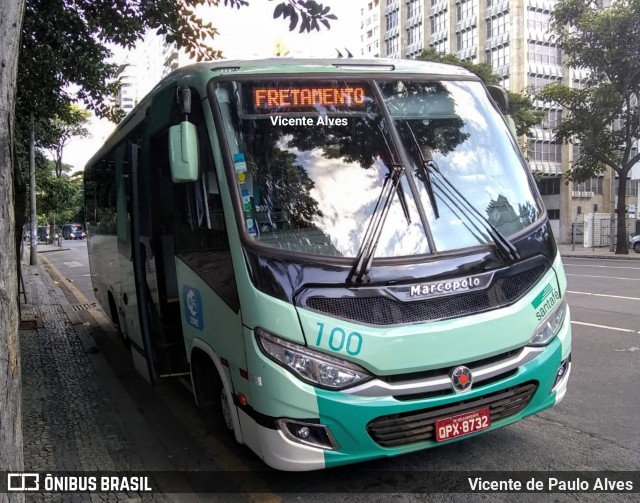 Santa Fé Transportes 100 na cidade de Belo Horizonte, Minas Gerais, Brasil, por Vicente de Paulo Alves. Número da foto: #6680879.