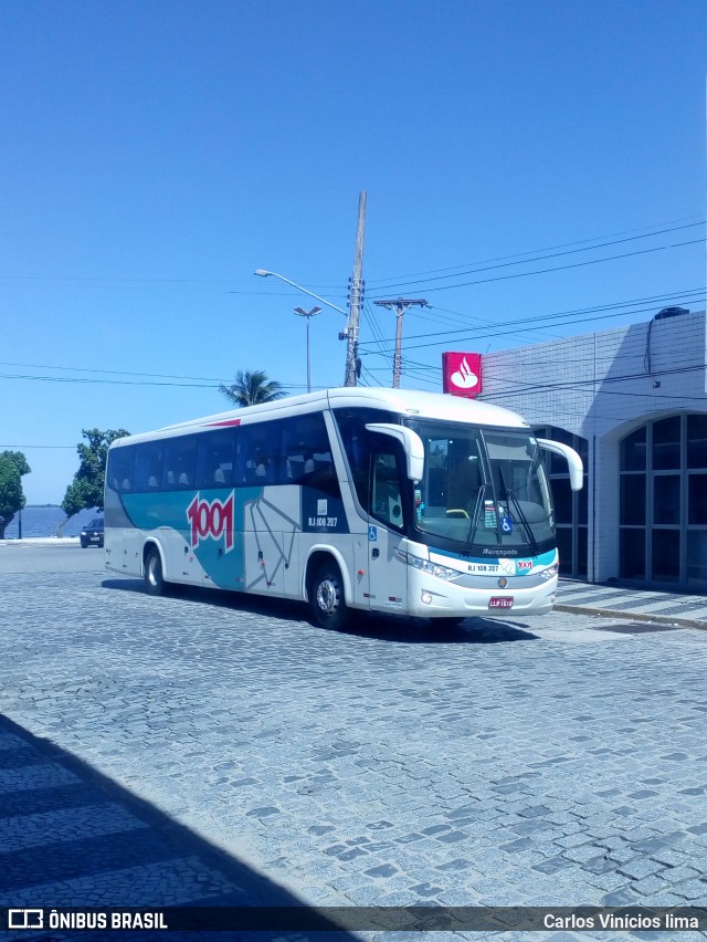 Auto Viação 1001 RJ 108.327 na cidade de Araruama, Rio de Janeiro, Brasil, por Carlos Vinícios lima. ID da foto: 6681618.