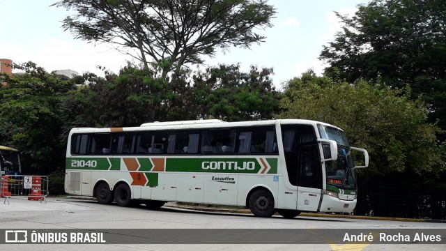 Empresa Gontijo de Transportes 21040 na cidade de São Paulo, São Paulo, Brasil, por André  Rocha Alves. ID da foto: 6680038.