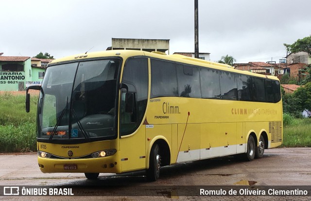 Viação Itapemirim 8705 na cidade de São Luís, Maranhão, Brasil, por Romulo de Oliveira Clementino. Número da foto: #6680873.
