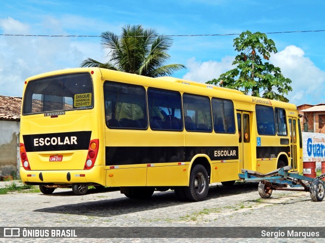 VLS - Viação Litoral Sul 2111 na cidade de Indiaroba, Sergipe, Brasil, por Sergio Marques . ID da foto: 6683341.