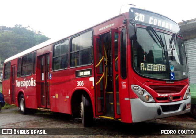 Viação Dedo de Deus 306 na cidade de Teresópolis, Rio de Janeiro, Brasil, por PEDRO COUTO. Número da foto: #6682609.