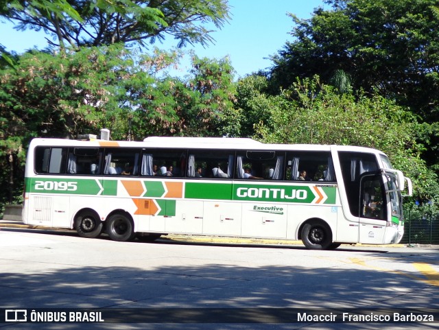 Empresa Gontijo de Transportes 20195 na cidade de São Paulo, São Paulo, Brasil, por Moaccir  Francisco Barboza. ID da foto: 6682374.