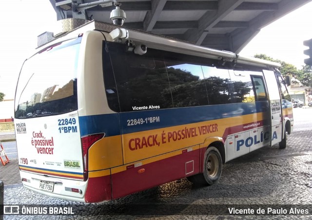 Polícia Militar de Minas Gerais 22849 na cidade de Belo Horizonte, Minas Gerais, Brasil, por Vicente de Paulo Alves. ID da foto: 6682935.