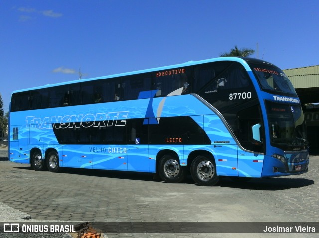 Transnorte - Transporte e Turismo Norte de Minas 87700 na cidade de Curvelo, Minas Gerais, Brasil, por Josimar Vieira. Número da foto: #6683023.