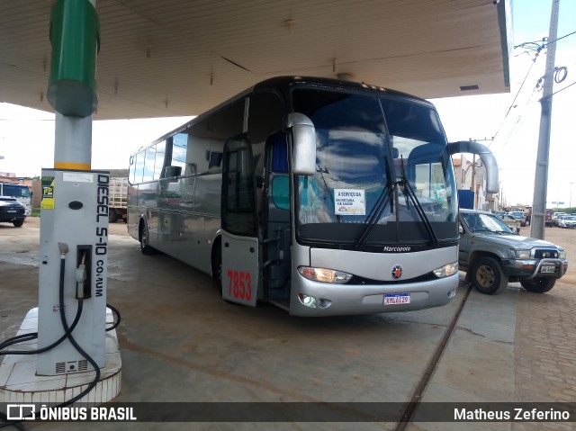 Rabelo Transportes 7853 na cidade de João Dourado, Bahia, Brasil, por Matheus Zeferino. Número da foto: #6682453.