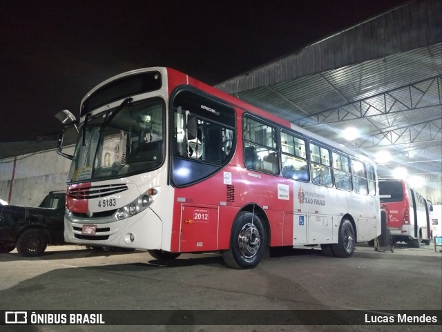 Allibus Transportes 4 5183 na cidade de São Paulo, São Paulo, Brasil, por Lucas Mendes. Número da foto: #6682175.