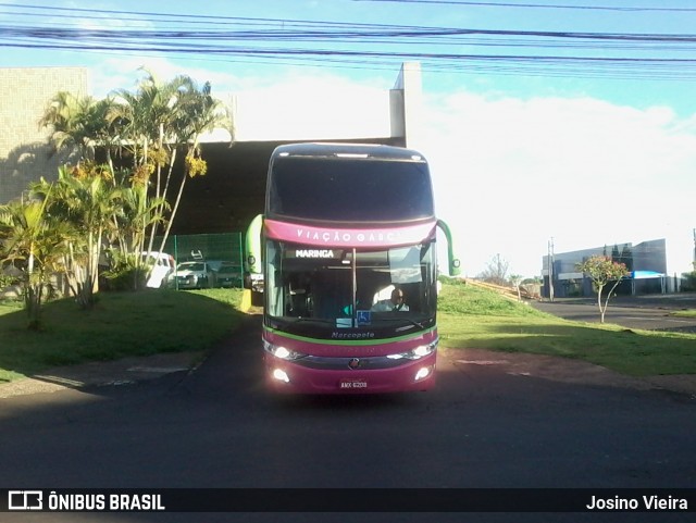 Viação Garcia 7259 na cidade de Apucarana, Paraná, Brasil, por Josino Vieira. ID da foto: 6686590.