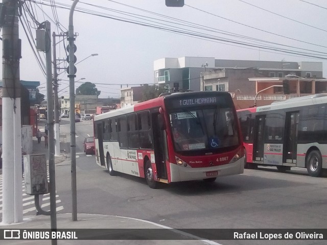 Express Transportes Urbanos Ltda 4 8867 na cidade de São Paulo, São Paulo, Brasil, por Rafael Lopes de Oliveira. Número da foto: #6685965.