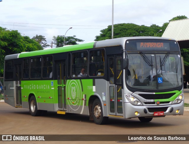Viação Garcia 7559 na cidade de Maringá, Paraná, Brasil, por Leandro de Sousa Barbosa. Número da foto: #6686470.
