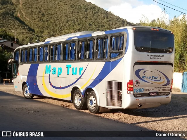 Map Tur 1800 na cidade de Ouro Preto, Minas Gerais, Brasil, por Daniel Gomes. ID da foto: 6685343.