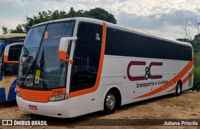 C&C Transporte e Turismo 1160 na cidade de Itupeva, São Paulo, Brasil, por Juliana Priscila. Número da foto: #6686065.