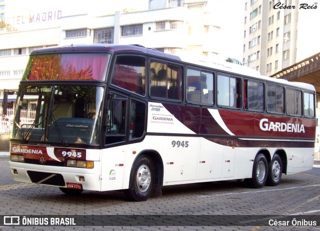 Expresso Gardenia 9945 na cidade de Belo Horizonte, Minas Gerais, Brasil, por César Ônibus. ID da foto: 6684758.