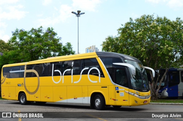 Brisa Ônibus 9802 na cidade de Mogi das Cruzes, São Paulo, Brasil, por Douglas Alvim. Número da foto: #6687337.