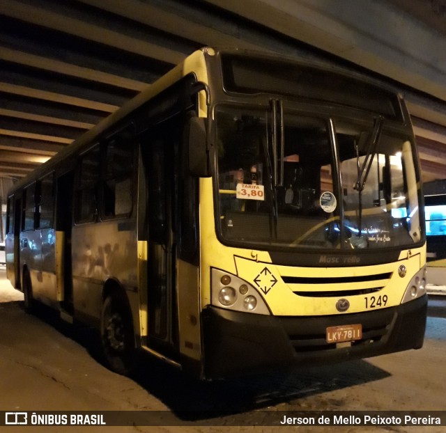 Viação Sul Fluminense 1249 na cidade de Volta Redonda, Rio de Janeiro, Brasil, por Jerson de Mello Peixoto Pereira. Número da foto: #6687048.