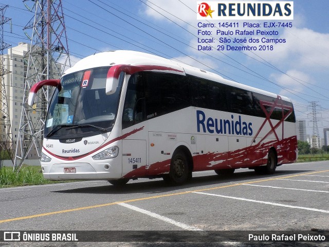 Empresa Reunidas Paulista de Transportes 145411 na cidade de São José dos Campos, São Paulo, Brasil, por Paulo Rafael Peixoto. ID da foto: 6689435.