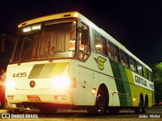 Empresa Gontijo de Transportes 4435 na cidade de Teresina, Piauí, Brasil, por João Victor. ID da foto: 6688257.