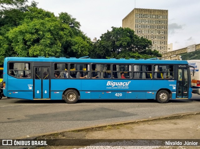 Biguaçu Transportes Coletivos Administração e Participação 420 na cidade de Florianópolis, Santa Catarina, Brasil, por Nivaldo Júnior. Número da foto: #6688416.