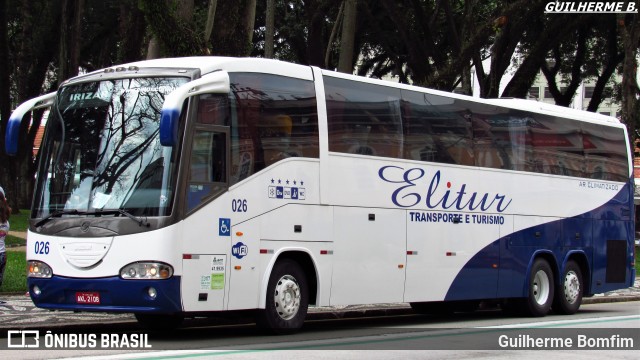 Elitur Turismo 026 na cidade de Curitiba, Paraná, Brasil, por Guilherme Bomfim. Número da foto: #6687542.