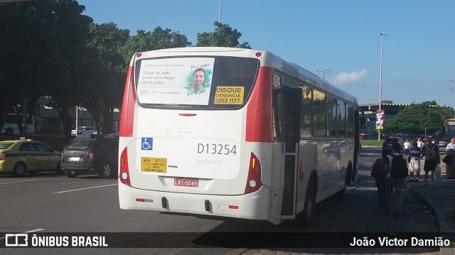 Transportes Barra D13254 na cidade de Rio de Janeiro, Rio de Janeiro, Brasil, por João Victor Damião. Número da foto: #6686964.