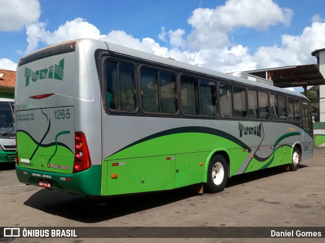 Turin Transportes 1265 na cidade de Ouro Preto, Minas Gerais, Brasil, por Daniel Gomes. Número da foto: #6687900.