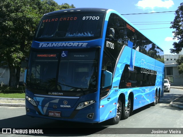Transnorte - Transporte e Turismo Norte de Minas 87700 na cidade de Curvelo, Minas Gerais, Brasil, por Josimar Vieira. Número da foto: #6687341.