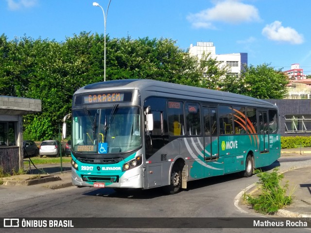 Transbus Transportes > Gávea Transportes 29317 na cidade de Contagem, Minas Gerais, Brasil, por Matheus Rocha. Número da foto: #6689931.