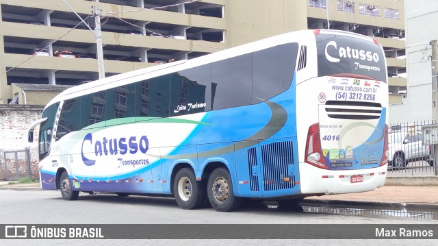 Catusso Transportes 4016 na cidade de Porto Alegre, Rio Grande do Sul, Brasil, por Max Ramos. Número da foto: #6690315.