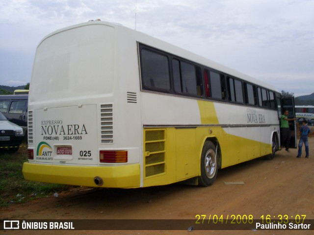 Expresso Nova Era 025 na cidade de Camboriú, Santa Catarina, Brasil, por Paulinho Sartor. Número da foto: #6691416.