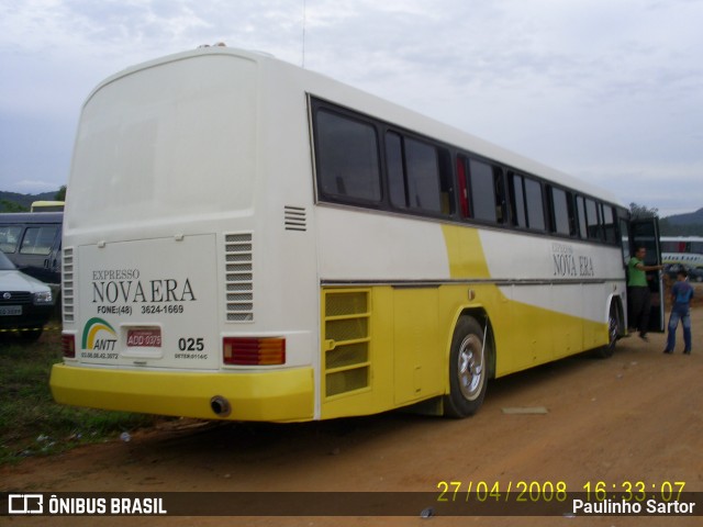 Expresso Nova Era 025 na cidade de Camboriú, Santa Catarina, Brasil, por Paulinho Sartor. ID da foto: 6691416.