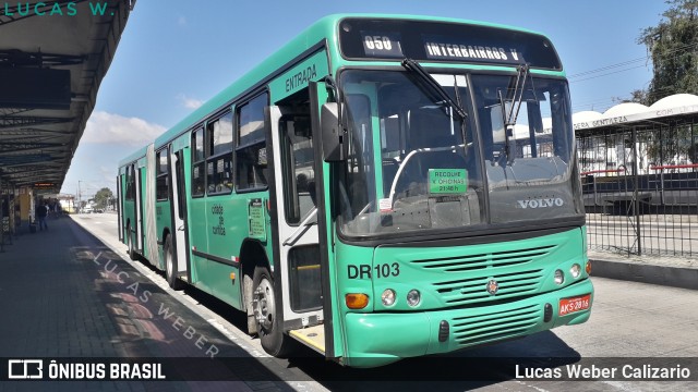 Cristo Rei > CCD Transporte Coletivo > SPE Via Mobilidade S/A DR103 na cidade de Curitiba, Paraná, Brasil, por Lucas Weber Calizario. Número da foto: #6690328.