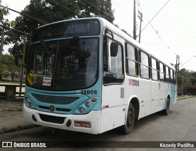 Vega Manaus Transporte 1012008 na cidade de Manaus, Amazonas, Brasil, por Kezedy Padilha. ID da foto: 6691008.