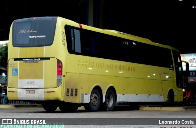 Viação Itapemirim 45609 na cidade de São Luís, Maranhão, Brasil, por Leonardo Costa. Número da foto: #6618632.