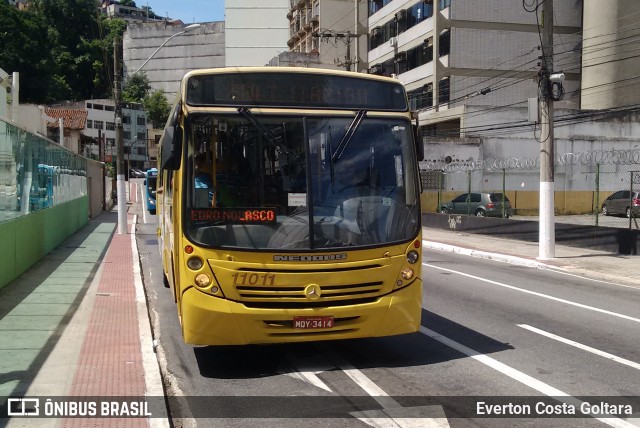 Metropolitana Transportes e Serviços 11011 na cidade de Vitória, Espírito Santo, Brasil, por Everton Costa Goltara. Número da foto: #6617531.