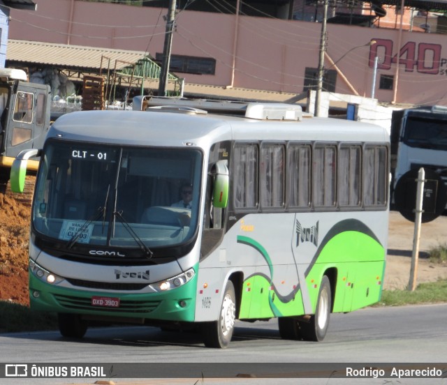 Turin Transportes 1405 na cidade de Conselheiro Lafaiete, Minas Gerais, Brasil, por Rodrigo  Aparecido. Número da foto: #6619653.