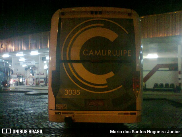 Auto Viação Camurujipe 3035 na cidade de Jequié, Bahia, Brasil, por Mario dos Santos Nogueira Junior. ID da foto: 6618999.