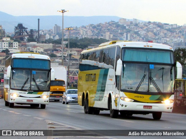 Empresa Gontijo de Transportes 14140 na cidade de Belo Horizonte, Minas Gerais, Brasil, por Adão Raimundo Marcelino. Número da foto: #6619712.