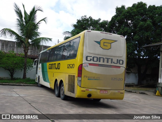 Empresa Gontijo de Transportes 12520 na cidade de Recife, Pernambuco, Brasil, por Jonathan Silva. ID da foto: 6617535.